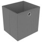vidaXL Würfel-Regal mit Boxen 12 Fächer Schwarz 103x30x141 cm Stoff vidaXL Würfel-Regal mit Boxen 12 Fächer Schwarz 103x30x141 cm Stoff