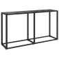 vidaXL Konsolentisch Schwarz 140x35x75,5 cm Hartglas vidaXL Konsolentisch Schwarz 140x35x75,5 cm Hartglas