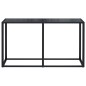 vidaXL Konsolentisch Schwarz 140x35x75,5 cm Hartglas vidaXL Konsolentisch Schwarz 140x35x75,5 cm Hartglas