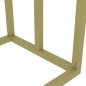 vidaXL Handtuchständer Golden 48x24x79 cm Eisen vidaXL Handtuchständer Golden 48x24x79 cm Eisen