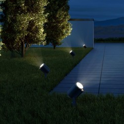 Steinel Sensor-Außenstrahler Spot Garden Sensor Connect Schwarz