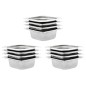 vidaXL Gastronormbehälter 12 Stk. GN 1/6 65 mm Edelstahl vidaXL Gastronormbehälter 12 Stk. GN 1/6 65 mm Edelstahl