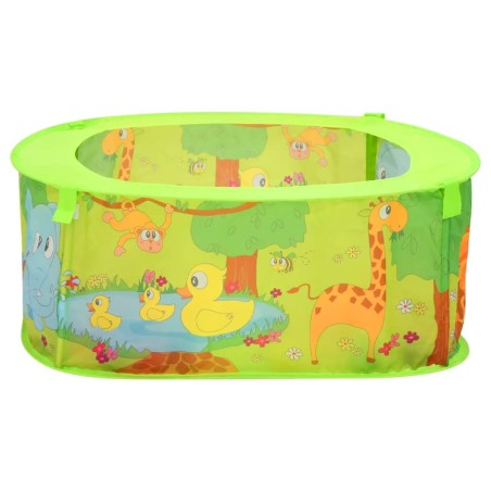 vidaXL Bällebad mit 50 Bällen für Kinder 75x75x32 cm