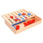 vidaXL Vier gewinnt Spiel 24x15x4 cm Massivholz vidaXL Vier gewinnt Spiel 24x15x4 cm Massivholz