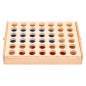 vidaXL Vier gewinnt Spiel 24x15x4 cm Massivholz vidaXL Vier gewinnt Spiel 24x15x4 cm Massivholz