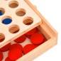 vidaXL Vier gewinnt Spiel 24x15x4 cm Massivholz vidaXL Vier gewinnt Spiel 24x15x4 cm Massivholz