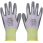 vidaXL Arbeitshandschuhe PU 24 Paar Weiß und Grau Gr. 10/XL vidaXL Arbeitshandschuhe PU 24 Paar Weiß und Grau Gr. 10/XL