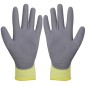 vidaXL Arbeitshandschuhe PU 24 Paar Weiß und Grau Gr. 10/XL vidaXL Arbeitshandschuhe PU 24 Paar Weiß und Grau Gr. 10/XL