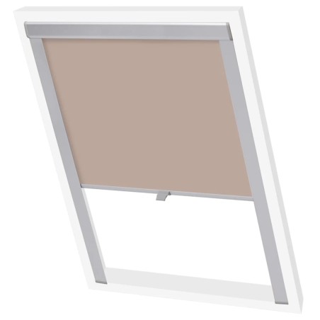 vidaXL Verdunkelungsrollo Beige PK08