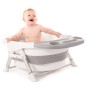 Bo Jungle B-Foldable Baby-Badewanne für Dusche Grau und Weiß Bo Jungle B-Foldable Baby-Badewanne für Dusche Grau und Weiß