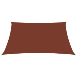 vidaXL Sonnensegel Oxford-Gewebe Rechteckig 2,5x4 m Terrakotta-Rot