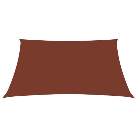vidaXL Sonnensegel Oxford-Gewebe Rechteckig 2,5x4 m Terrakotta-Rot