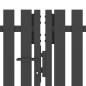 vidaXL Gartentor Stahl 4x1,25 m Anthrazit vidaXL Gartentor Stahl 4x1,25 m Anthrazit