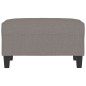 vidaXL Fußhocker Taupe 70x55x41 cm Stoff vidaXL Fußhocker Taupe 70x55x41 cm Stoff