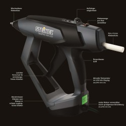 Steinel Heißklebepistole GluePRO 400 LCD