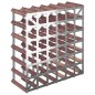 vidaXL Weinregal für 42 Flaschen Braun Massivholz Kiefer vidaXL Weinregal für 42 Flaschen Braun Massivholz Kiefer