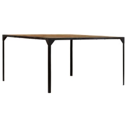vidaXL Esstisch 140 x 140 x 76 cm Mango-Massivholz
