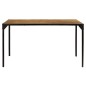 vidaXL Esstisch 140 x 140 x 76 cm Mango-Massivholz vidaXL Esstisch 140 x 140 x 76 cm Mango-Massivholz