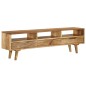 vidaXL TV-Schrank Mangoholz Massiv 140 x 30 x 41 cm vidaXL TV-Schrank Mangoholz Massiv 140 x 30 x 41 cm