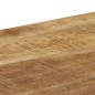 vidaXL Konsolentisch 120x35x76 cm Stahl und Massivholz Mango vidaXL Konsolentisch 120x35x76 cm Stahl und Massivholz Mango