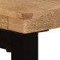 vidaXL Konsolentisch 120x35x76 cm Stahl und Massivholz Mango vidaXL Konsolentisch 120x35x76 cm Stahl und Massivholz Mango