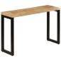 vidaXL Konsolentisch 120x35x76 cm Stahl und Massivholz Mango vidaXL Konsolentisch 120x35x76 cm Stahl und Massivholz Mango