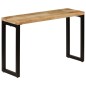 vidaXL Konsolentisch 120x35x76 cm Stahl und Massivholz Mango vidaXL Konsolentisch 120x35x76 cm Stahl und Massivholz Mango