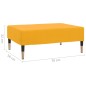 vidaXL Fußhocker Gelb 78x56x32 cm Samt vidaXL Fußhocker Gelb 78x56x32 cm Samt