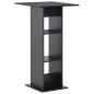 vidaXL Bartisch Schwarz 60x60x110 cm vidaXL Bartisch Schwarz 60x60x110 cm