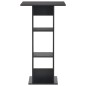 vidaXL Bartisch Schwarz 60x60x110 cm vidaXL Bartisch Schwarz 60x60x110 cm