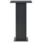 vidaXL Bartisch Schwarz 60x60x110 cm vidaXL Bartisch Schwarz 60x60x110 cm