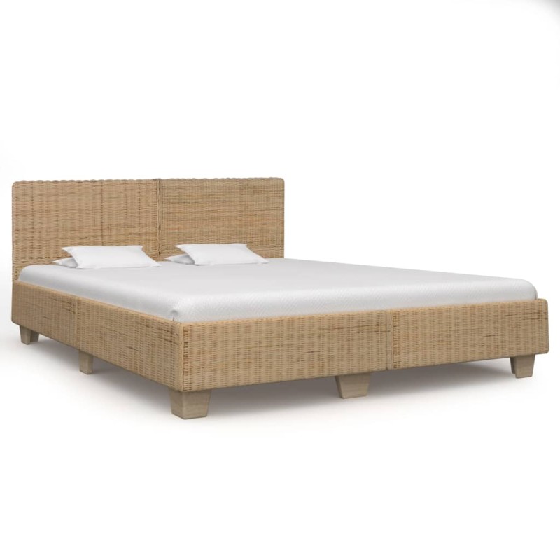 vidaXL Bettrahmen Handgewebt Echtes Rattan 180×200 cm vidaXL Bettrahmen Handgewebt Echtes Rattan 180×200 cm