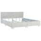 vidaXL Bettgestell Grau Natur Rattan 160 x 200 cm vidaXL Bettgestell Grau Natur Rattan 160 x 200 cm