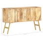 vidaXL Sideboard 118x30x75 cm Massivholz Mango vidaXL Sideboard 118x30x75 cm Massivholz Mango