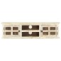 vidaXL TV-Schrank Weiß 130×30×36 cm Massivholz Mango vidaXL TV-Schrank Weiß 130×30×36 cm Massivholz Mango