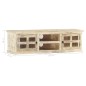 vidaXL TV-Schrank Weiß 130×30×36 cm Massivholz Mango vidaXL TV-Schrank Weiß 130×30×36 cm Massivholz Mango
