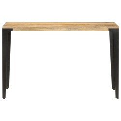vidaXL Esstisch 120 × 60 × 76 cm Massivholz Mango 