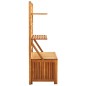 vidaXL Aufbewahrungstruhe mit Rankgitter 99x55x160cm Massivholz Akazie vidaXL Aufbewahrungstruhe mit Rankgitter 99x55x160cm Massivholz Akazie