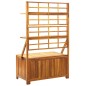 vidaXL Aufbewahrungstruhe mit Rankgitter 99x55x160cm Massivholz Akazie vidaXL Aufbewahrungstruhe mit Rankgitter 99x55x160cm Massivholz Akazie
