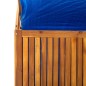 vidaXL Aufbewahrungstruhe mit Rankgitter 99x55x160cm Massivholz Akazie vidaXL Aufbewahrungstruhe mit Rankgitter 99x55x160cm Massivholz Akazie