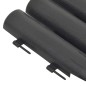 vidaXL Rasenkanten 36 Stk. Anthrazit 10 m PP vidaXL Rasenkanten 36 Stk. Anthrazit 10 m PP