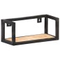 vidaXL Wandregale 2 Stk. 40 cm Raues Mangoholz vidaXL Wandregale 2 Stk. 40 cm Raues Mangoholz