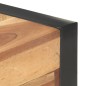 vidaXL Schreibtisch 110x50x76 cm Massivholz mit Palisander-Finish vidaXL Schreibtisch 110x50x76 cm Massivholz mit Palisander-Finish