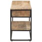 vidaXL TV-Schrank 130x30x45 cm Raues Mangoholz vidaXL TV-Schrank 130x30x45 cm Raues Mangoholz