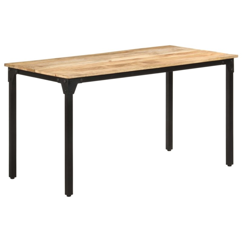 vidaXL Esstisch 140x70x76 cm Raues Mangoholz vidaXL Esstisch 140x70x76 cm Raues Mangoholz