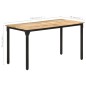 vidaXL Esstisch 140x70x76 cm Raues Mangoholz vidaXL Esstisch 140x70x76 cm Raues Mangoholz
