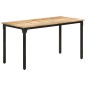 vidaXL Esstisch 140x70x76 cm Raues Mangoholz vidaXL Esstisch 140x70x76 cm Raues Mangoholz