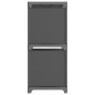 vidaXL Würfel-Regal 6 Fächer Grau 103x30x72,5 cm Stoff vidaXL Würfel-Regal 6 Fächer Grau 103x30x72,5 cm Stoff