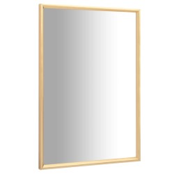 vidaXL Spiegel Golden 60x40 cm