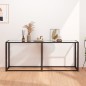 vidaXL Konsolentisch Transparent 180x35x75,5 cm Hartglas vidaXL Konsolentisch Transparent 180x35x75,5 cm Hartglas